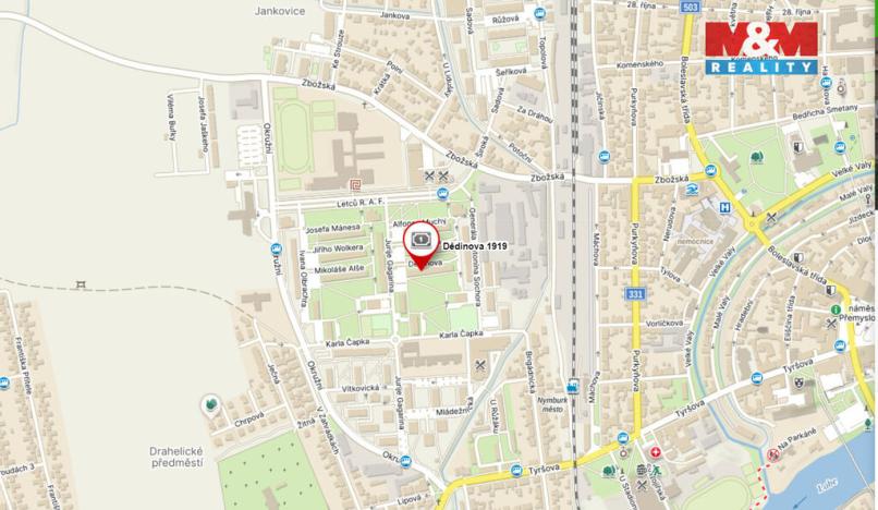 Pronájem bytu 1+1, Nymburk, Dědinova, 35 m2