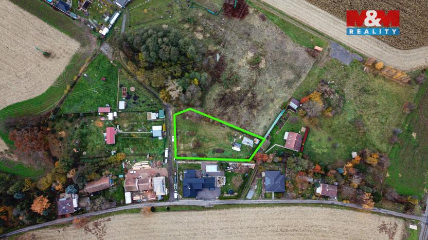 Prodej zahrady, Chrudim, Píšťovy, 1691 m2