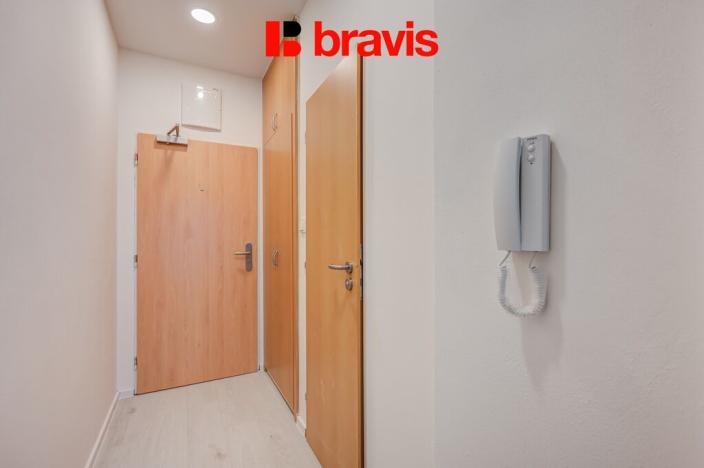 Pronájem bytu 1+kk, Brno - Medlánky, Hudcova, 25 m2