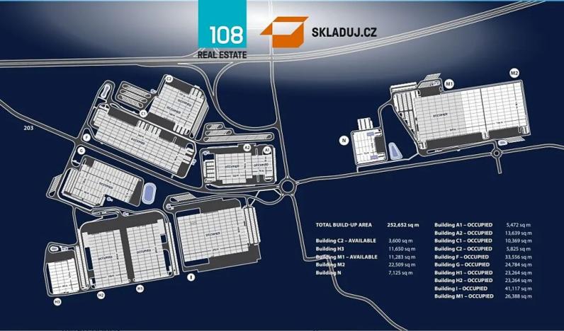 Pronájem skladu, Kostelec, 30000 m2