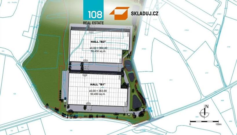 Pronájem skladu, Přehýšov, 50000 m2
