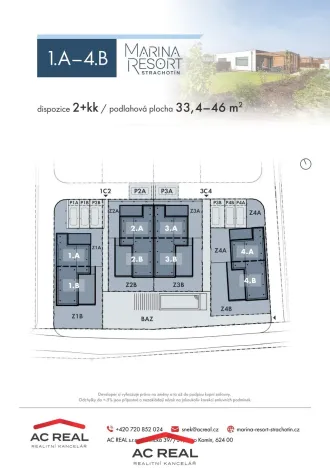 Prodej apartmánu, Strachotín, Šakvická, 33 m2