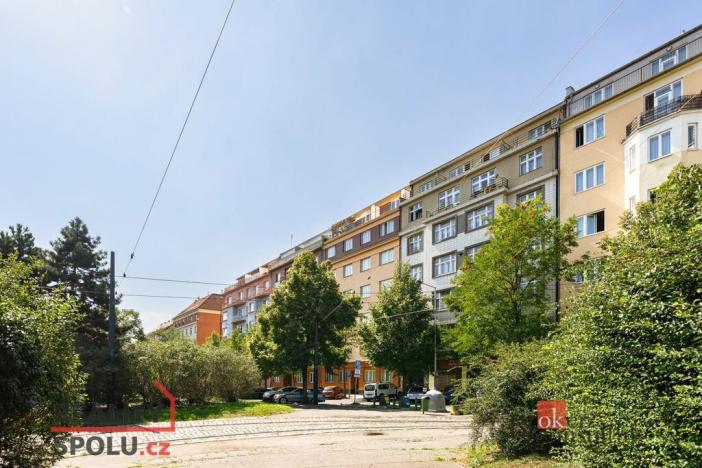 Pronájem bytu 2+1, Praha - Vinohrady, náměstí Jiřího z Lobkovic, 47 m2