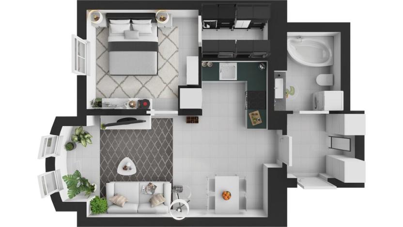 Prodej bytu 2+kk, Praha - Nusle, náměstí Generála Kutlvašra, 50 m2