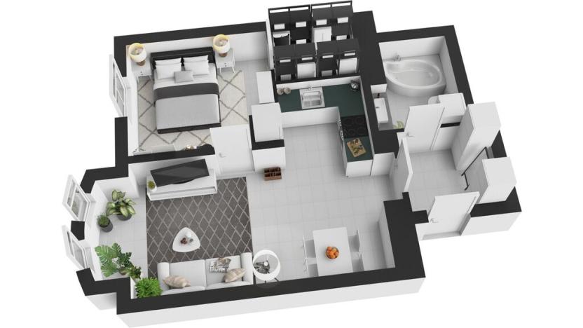 Prodej bytu 2+kk, Praha - Nusle, náměstí Generála Kutlvašra, 50 m2