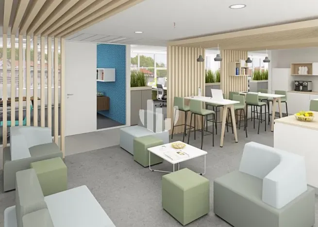 Pronájem kanceláře, Praha - Smíchov, Radlická, 790 m2