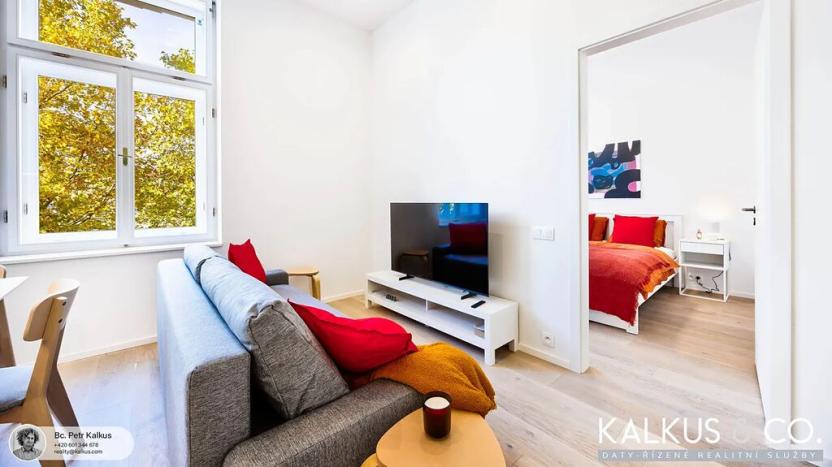 Pronájem bytu 2+kk, Hradec Králové, Eliščino nábřeží, 44 m2