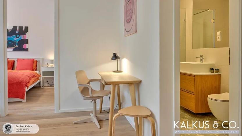 Pronájem bytu 2+kk, Hradec Králové, Eliščino nábřeží, 44 m2