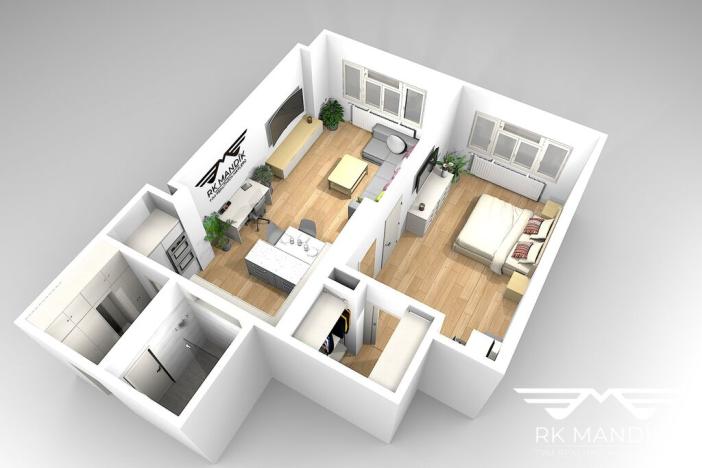 Pronájem bytu 2+kk, Praha - Libeň, Čihákova, 55 m2