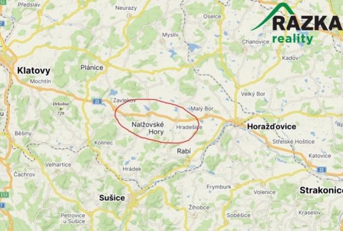 Prodej pozemku pro bydlení, Nalžovské Hory, 14996 m2