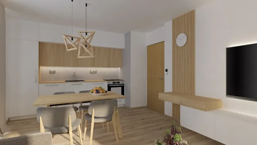 Prodej bytu 3+kk, Třešť, Nádražní, 77 m2