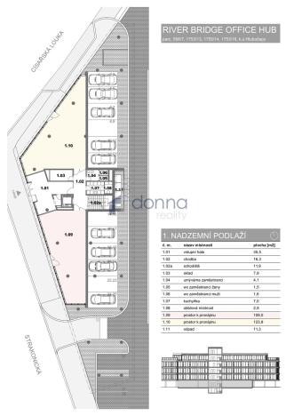 Pronájem obchodního prostoru, Praha, Strakonická, 124 m2