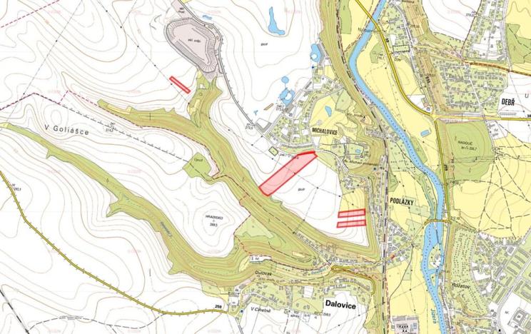 Prodej pole, Mladá Boleslav, 46591 m2