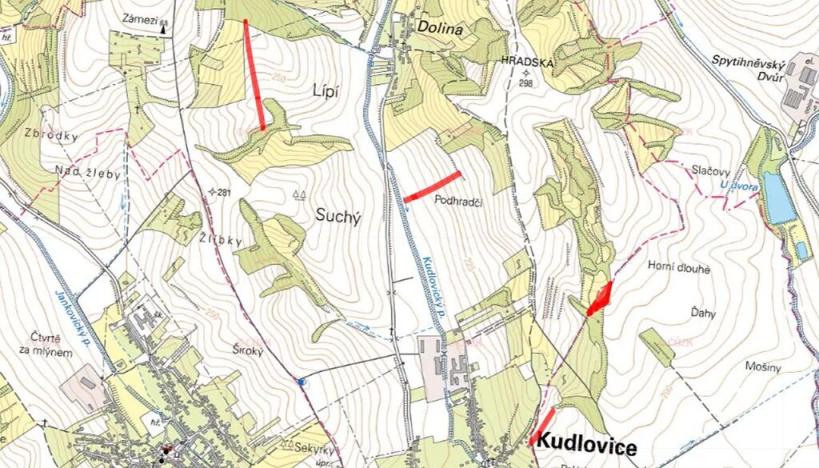 Prodej pole, Kudlovice, 6546 m2