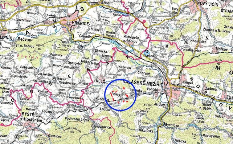 Prodej pole, Police, 43622 m2