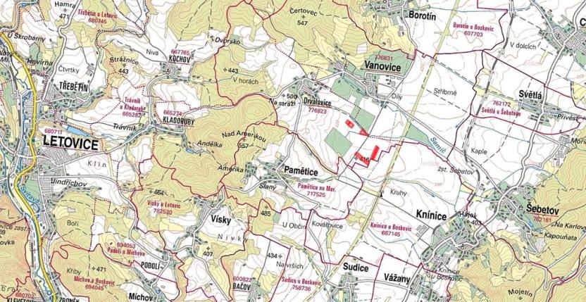 Prodej pole, Vanovice, 12018 m2