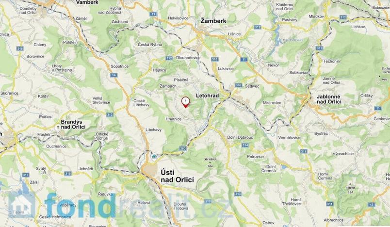 Prodej pozemku, Hnátnice, 1570 m2