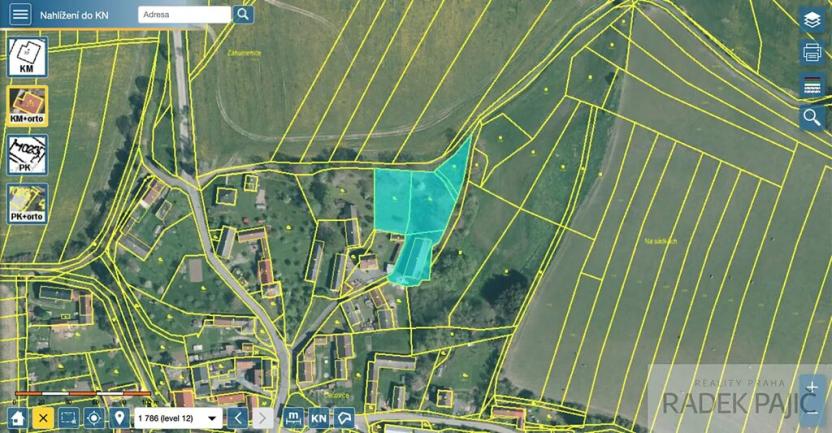 Prodej pozemku pro bydlení, Čížkov, 3589 m2