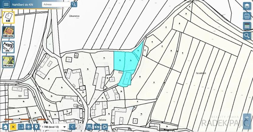 Prodej pozemku pro bydlení, Čížkov, 3589 m2