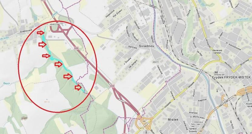 Prodej podílu lesa, Staříč, 16254 m2