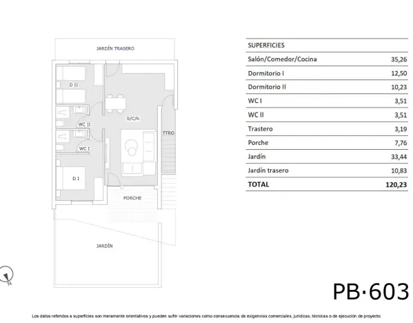 Prodej rodinného domu, San Miguel de Salinas, Španělsko, 68 m2