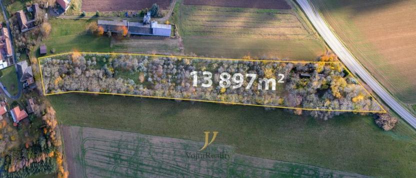 Prodej pozemku pro bydlení, Budětsko, 13897 m2