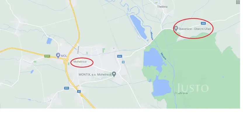 Prodej pozemku pro bydlení, Stavenice, 835 m2