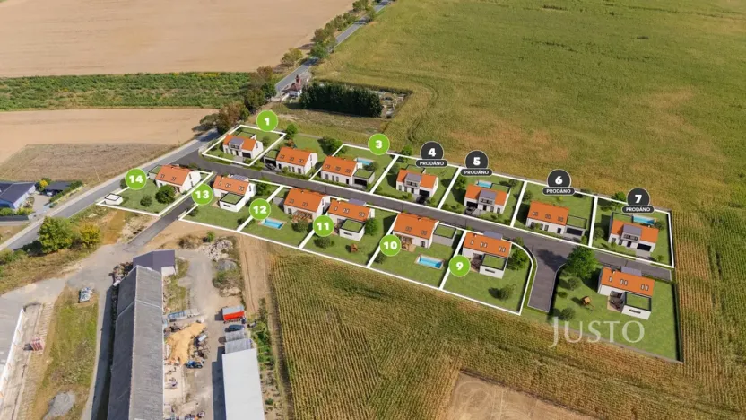 Prodej pozemku pro bydlení, Stavenice, 837 m2