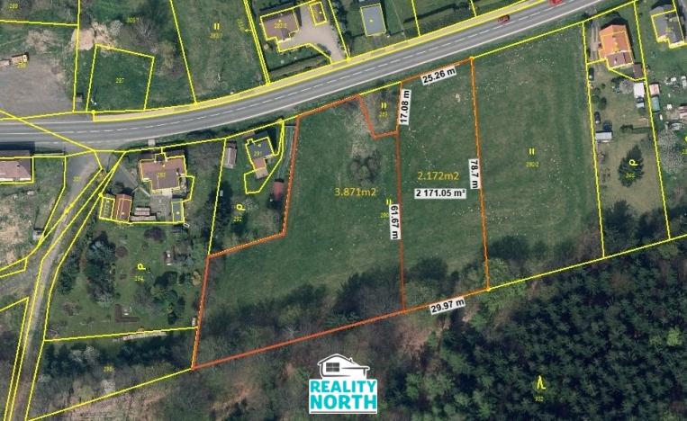 Prodej pozemku pro bydlení, Rybniště, 2172 m2