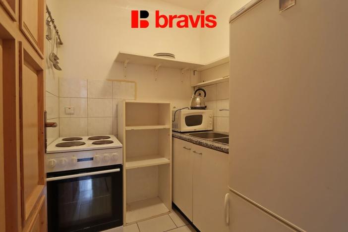 Pronájem bytu 1+kk, Brno - Obřany, Liští, 13 m2