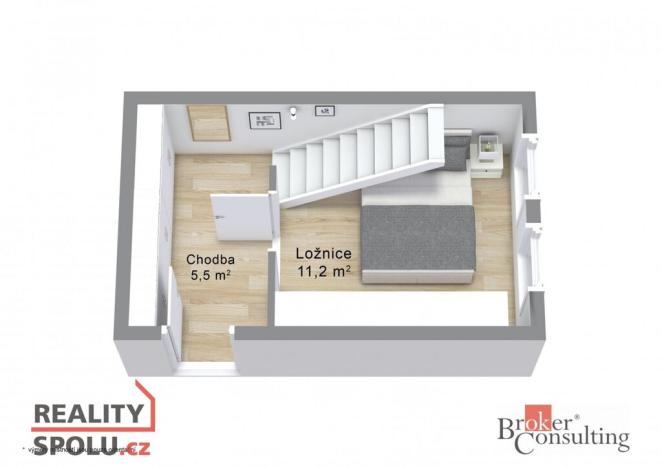 Prodej bytu 2+1, Dalovice - Všeborovice, Dolní, 62 m2