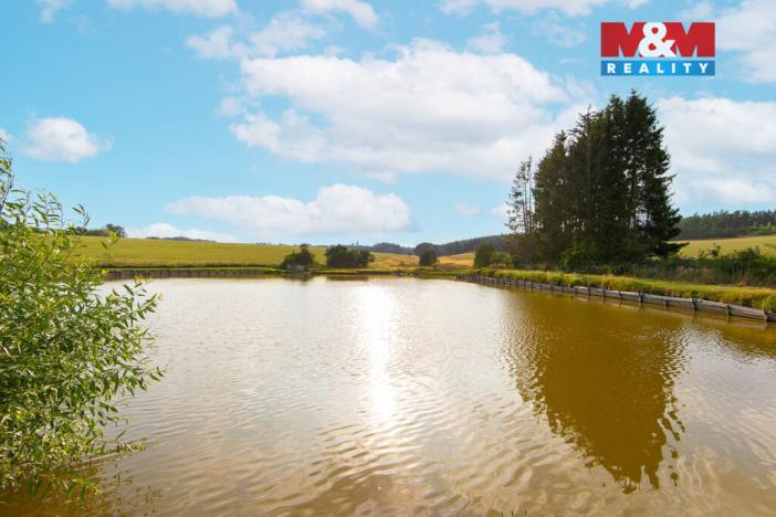 Prodej rybníku, Olbramov - Zádub, 6672 m2