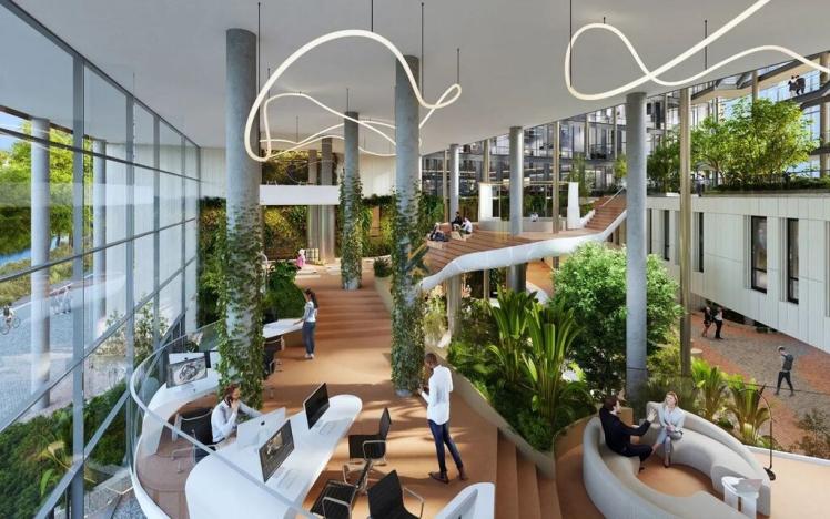 Pronájem kanceláře, Praha - Karlín, Karolinská, 2603 m2