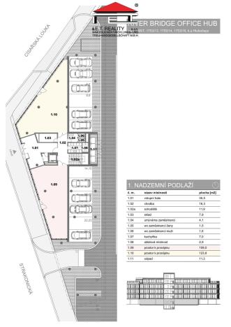 Pronájem obchodního prostoru, Praha - Hlubočepy, Strakonická, 124 m2