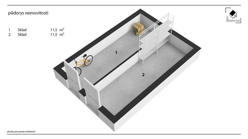 Prodej bytu 2+kk, Mladé Buky, 44 m2