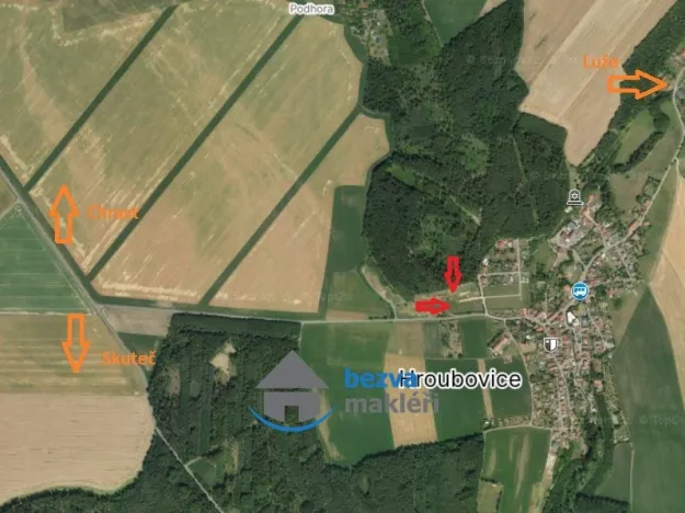 Prodej pozemku pro bydlení, Hroubovice, 1023 m2