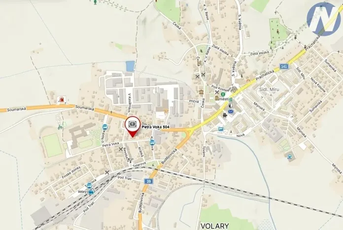 Prodej bytu 1+1, Volary, Petra Voka, 44 m2