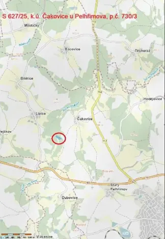 Prodej lesa, Pelhřimov, 11380 m2