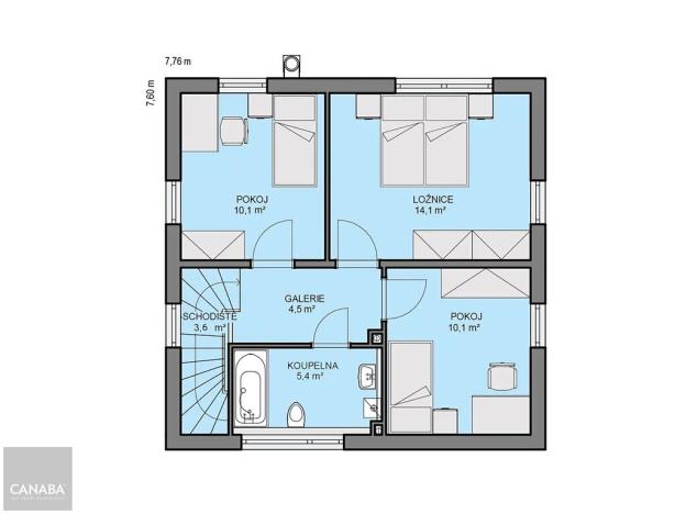 Prodej rodinného domu, Brandýs nad Labem-Stará Boleslav, 97 m2