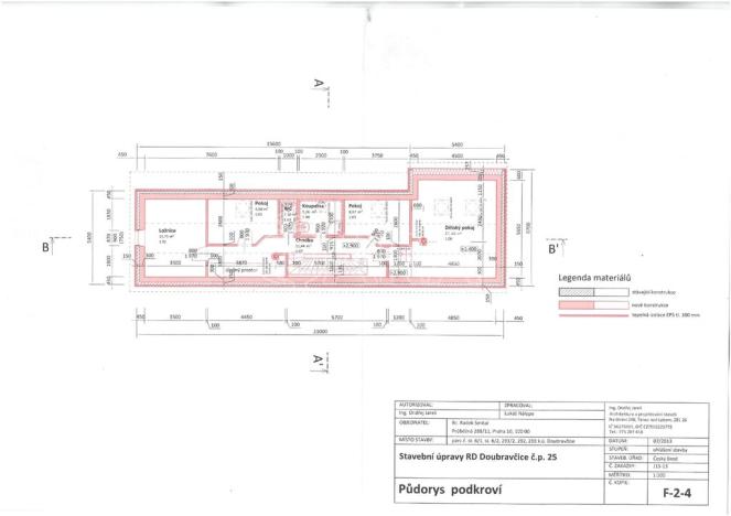 Prodej rodinného domu, Doubravčice, Českobrodská, 162 m2
