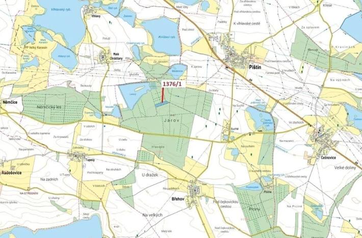 Dražba lesa, Břehov, 13807 m2