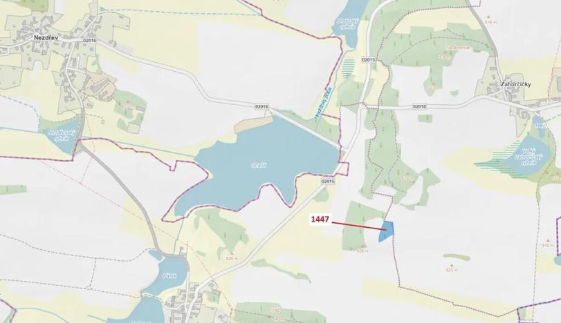 Dražba lesa, Hradiště, 4542 m2