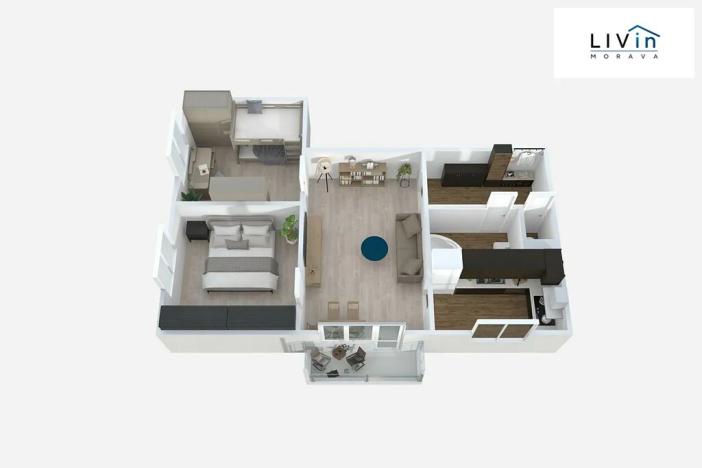 Prodej bytu 3+1, Olomouc, Ječmínkova, 67 m2