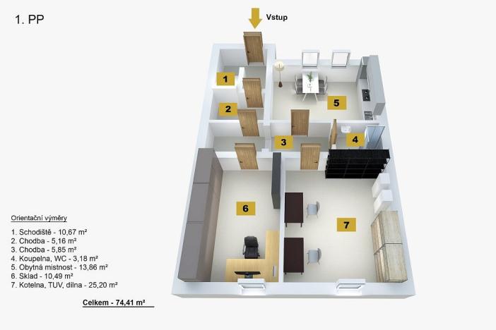 Prodej rodinného domu, Praha - Zbraslav, Košíkářská, 270 m2