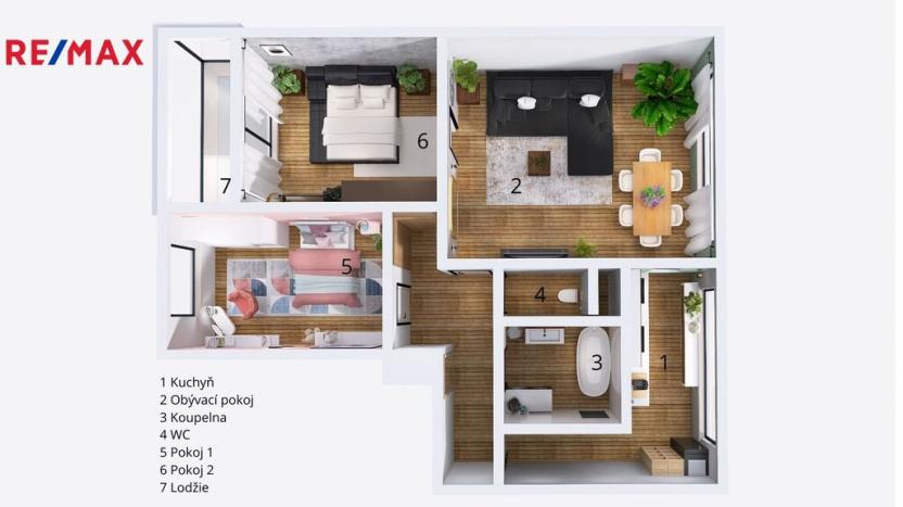 Prodej bytu 3+1, Fulnek, Pivovarská, 68 m2