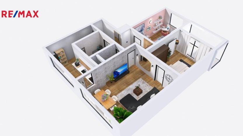 Prodej bytu 3+1, Fulnek, Pivovarská, 68 m2