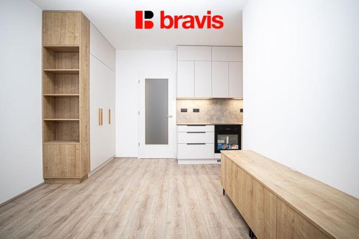 Pronájem bytu 1+kk, Brno - Zábrdovice, Spolková, 36 m2