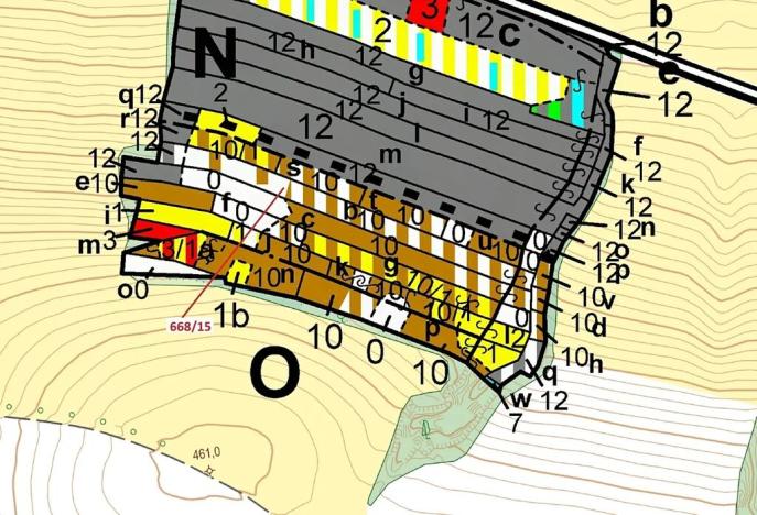 Dražba lesa, Milavče, 4689 m2