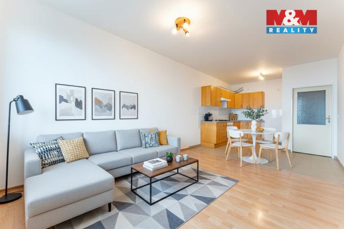 Prodej bytu 2+kk, Praha - Kyje, Pelušková, 52 m2