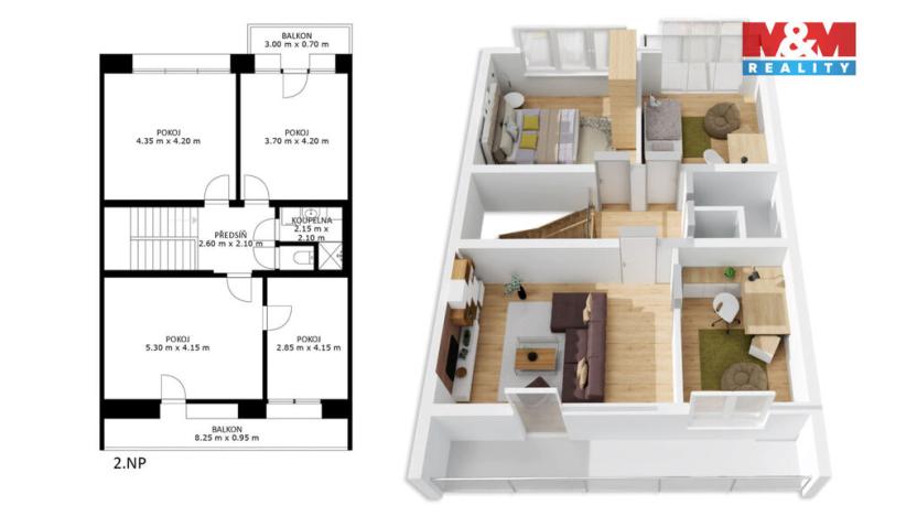 Prodej rodinného domu, Novosedly, 168 m2